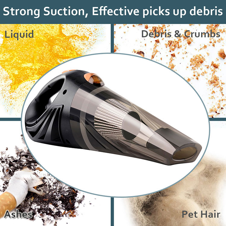 120W Car Vacuum Cleaner Portable Vacuum Cleaner Auto Large Capacity Washing Vacuum Cleaner Car 
