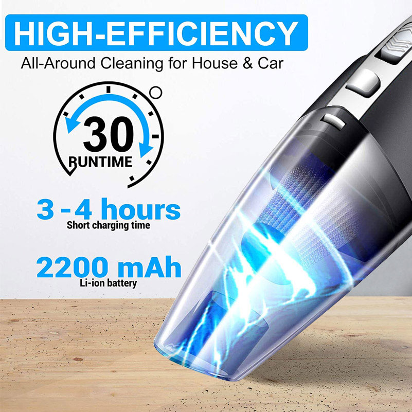 GRIKEY Wireless Vacuum Cleaner For Car Vacuum Cleaner Wireless Vacuum Cleaner Car Handheld Vaccum Cleaners Power Suction-grikey
