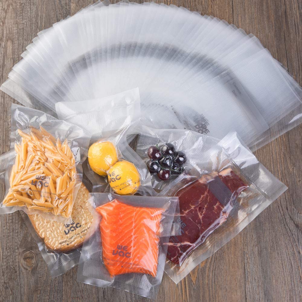 Reusable Vacuum Seal Bags Sealer Food Saver Storage Bag Electric Vaccum  Pump Set | eBay