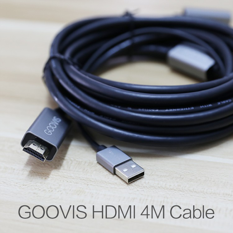 HDMI 4M Cable/HDMI Extension Cable for GOOVIS G2 Cinema, GOOVIS Pro an