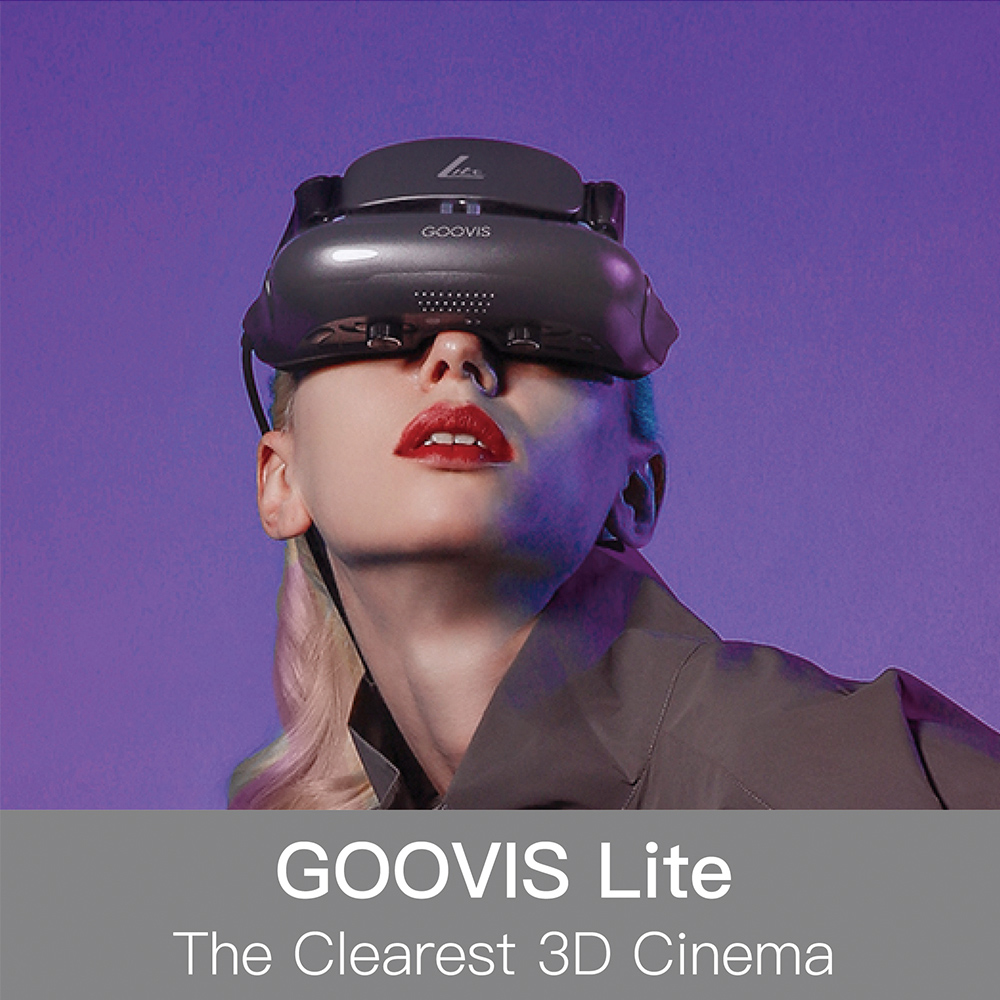 GOOVIS LITE: Crystal Clear Personal 3D Cinema