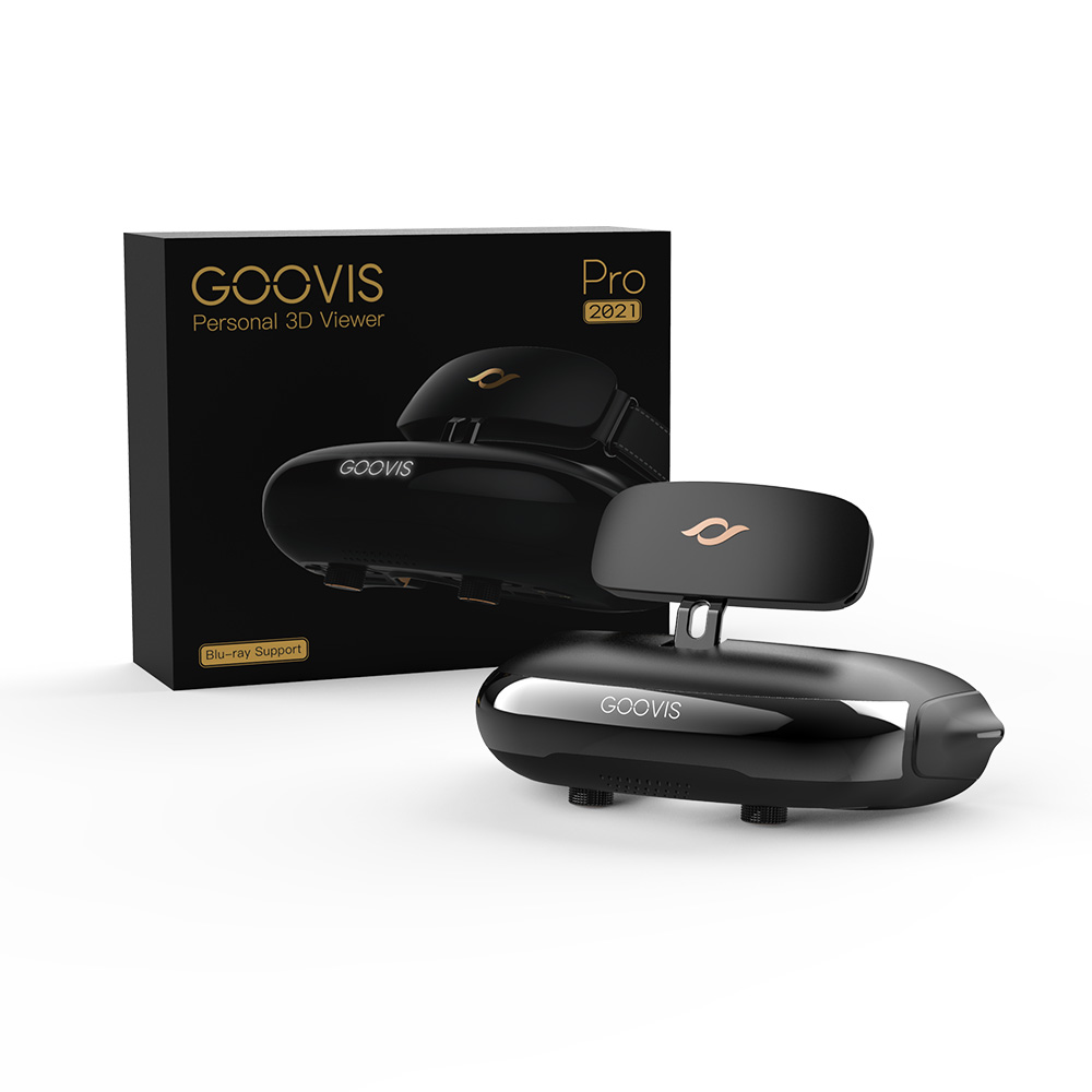 GOOVIS Pro Portable 3D Cinema Headset Virtual Reality Headset Head Mounted Display