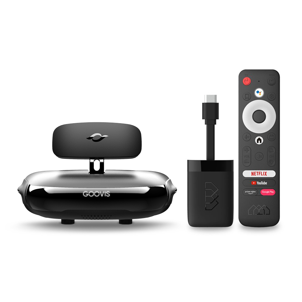 GOOVIS G2(2021) 3D Personal Cinema VR Headset  Goggles with Android TV Box