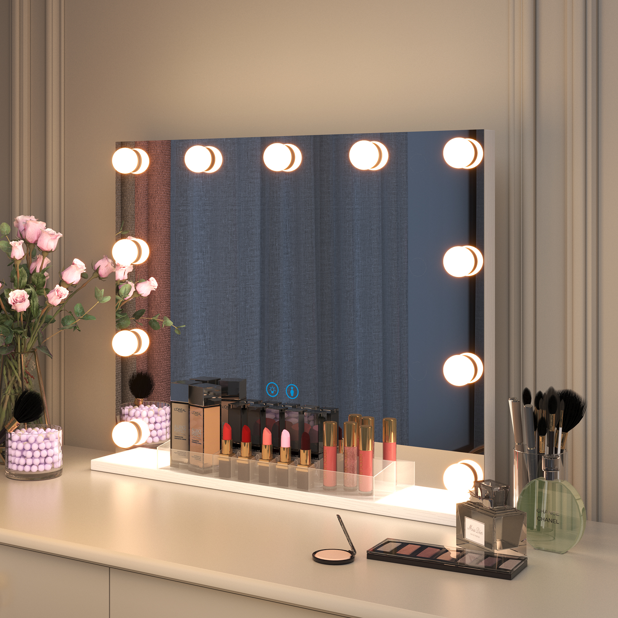 chanel makeup vanity mirror