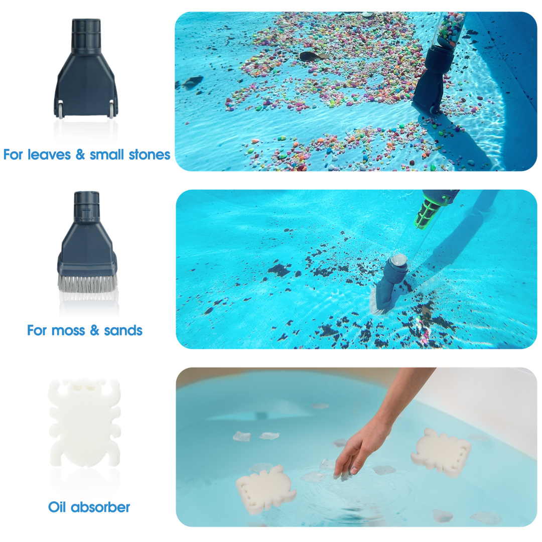 AQUA FYSH AQ10 Pool Vacuum for Above Ground Pool,Hot