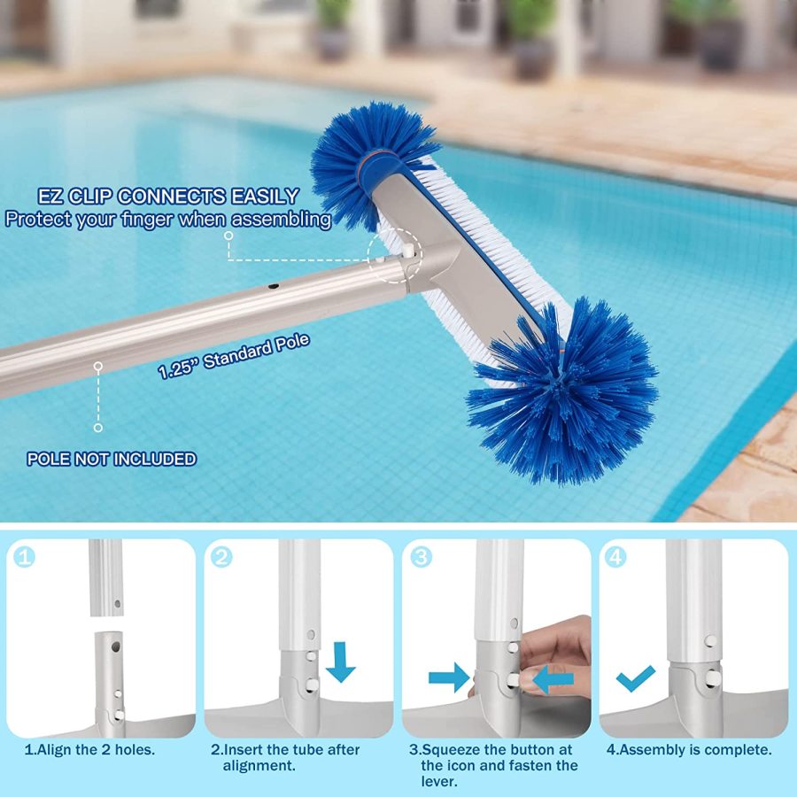 AQUAFYSH 360Degree Pool Brush