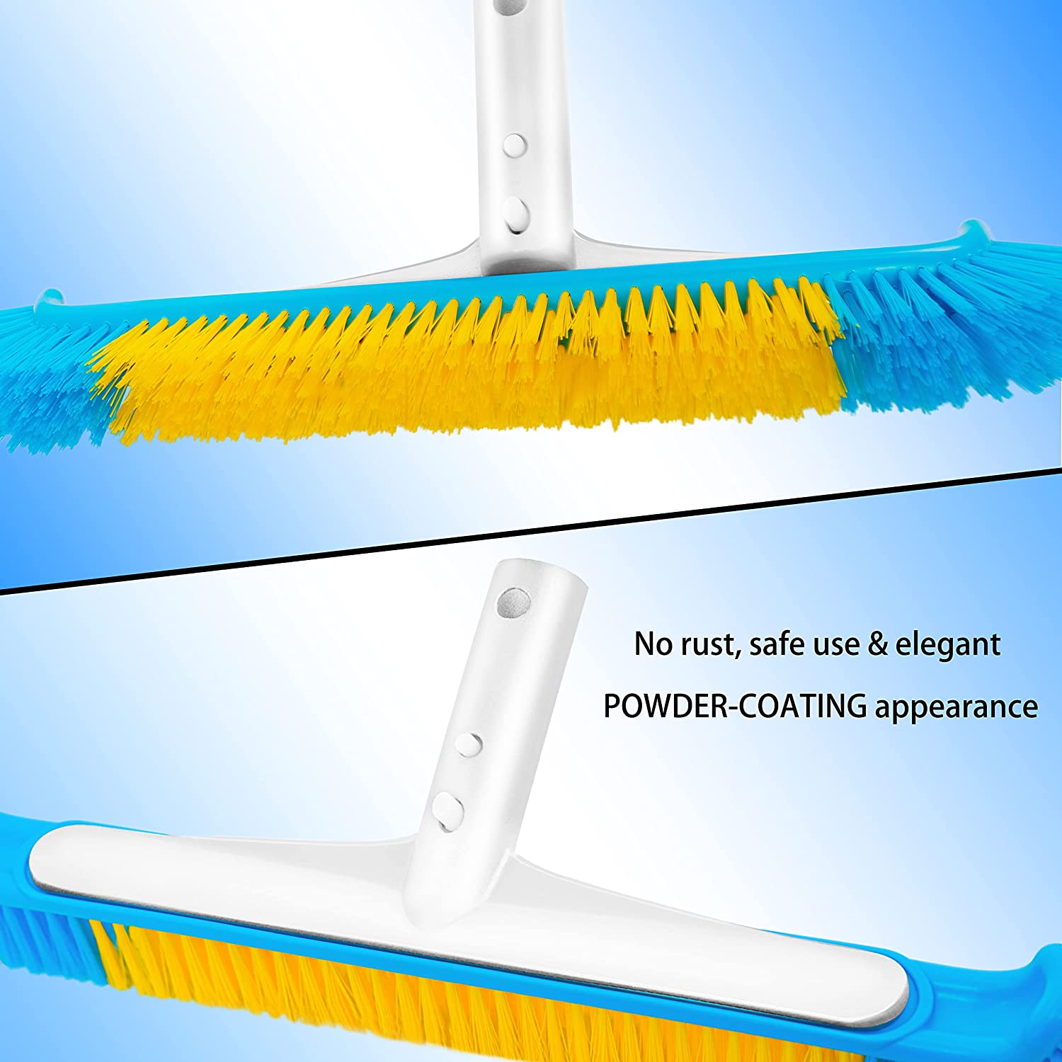 Pool Brush with Curved Brush