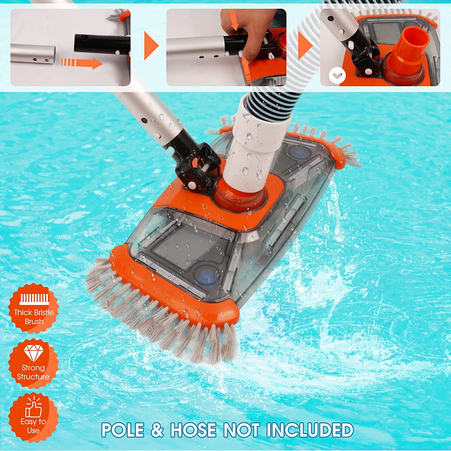 Pool Vacuum Head 