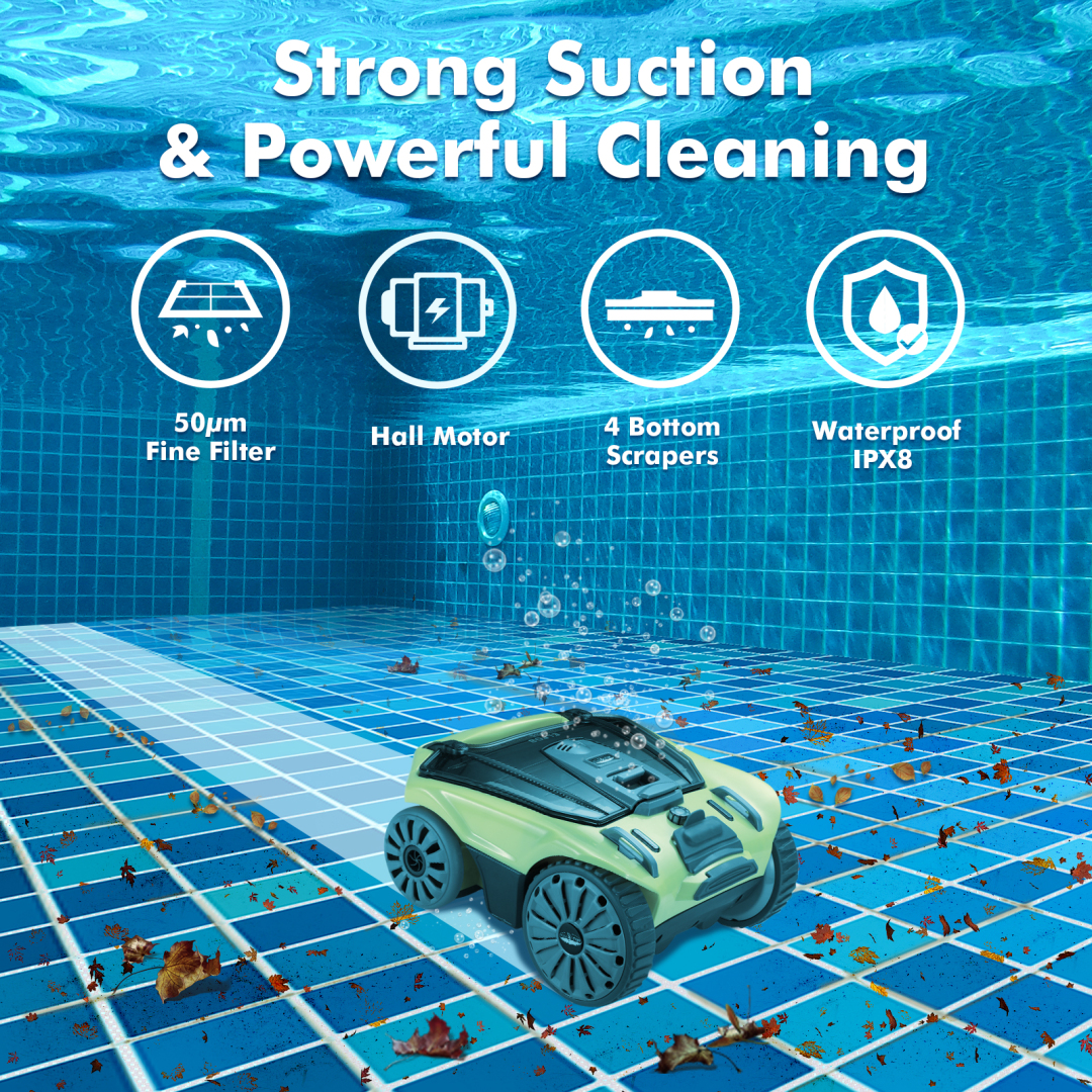 AQUAFYSH ELF08 Pro Cordless Robotic Pool Cleaner Vacuum Review