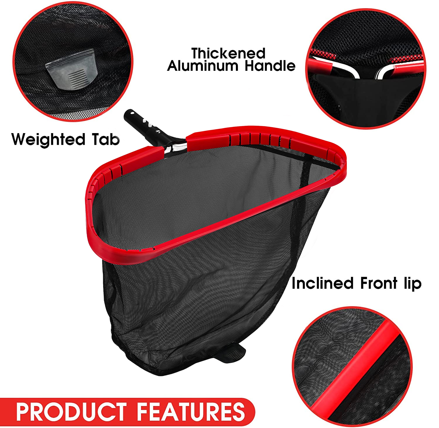 Swimming Pool Leaf Rakes, Skimmer Nets