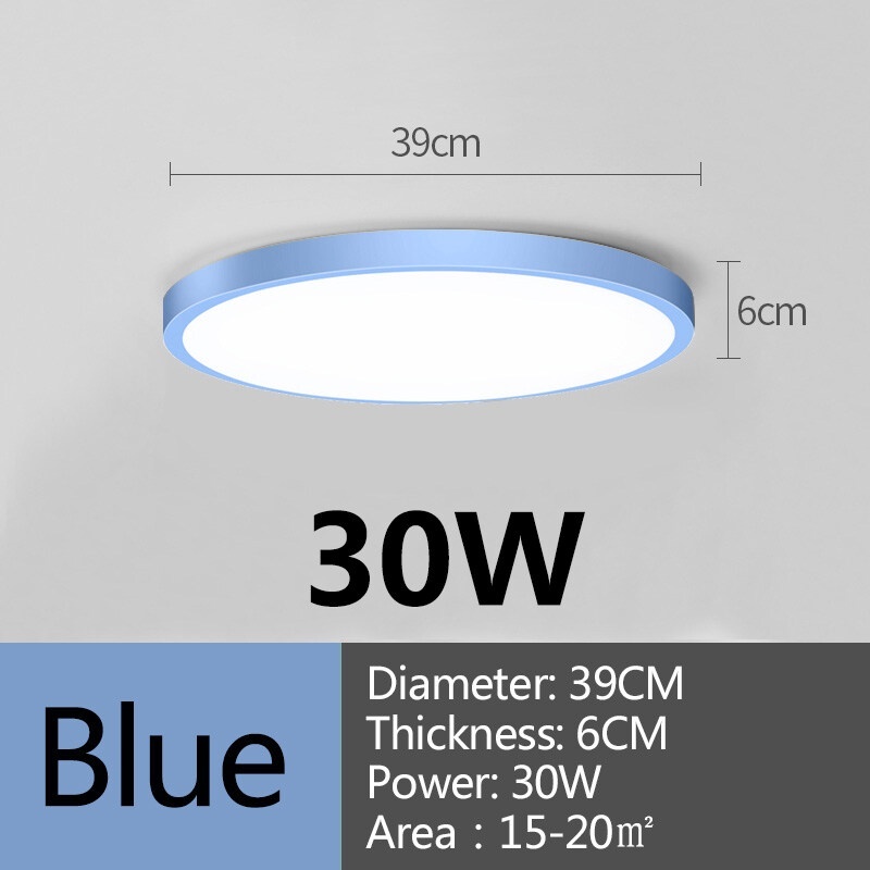 Canmeijia Macaron Ceiling Light, Colorful,