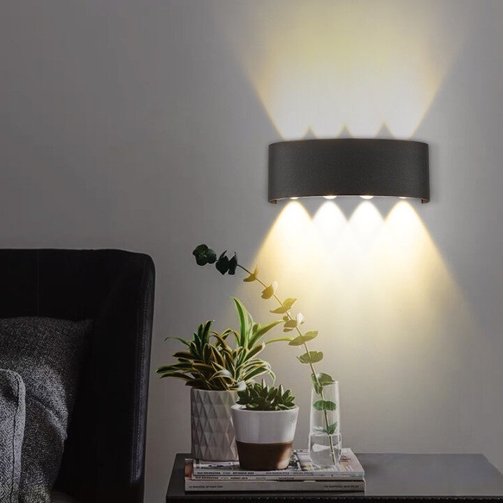 Led Wall Lamp Indoor Outdoor 4W/6W/8W Not Waterproof Lighting For Home Modern Wall Decor Sconces A85-265V Wall Lights