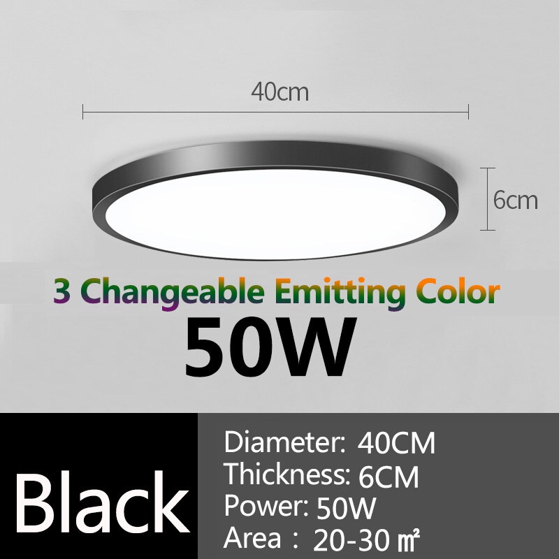 CANMEIJIA Modern Led Ceiling Lights  Ultrathin creative,broader emitting 