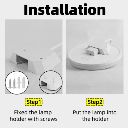 CANMEIJIA Ceiling Light, Motion Sensor, Smart PIR