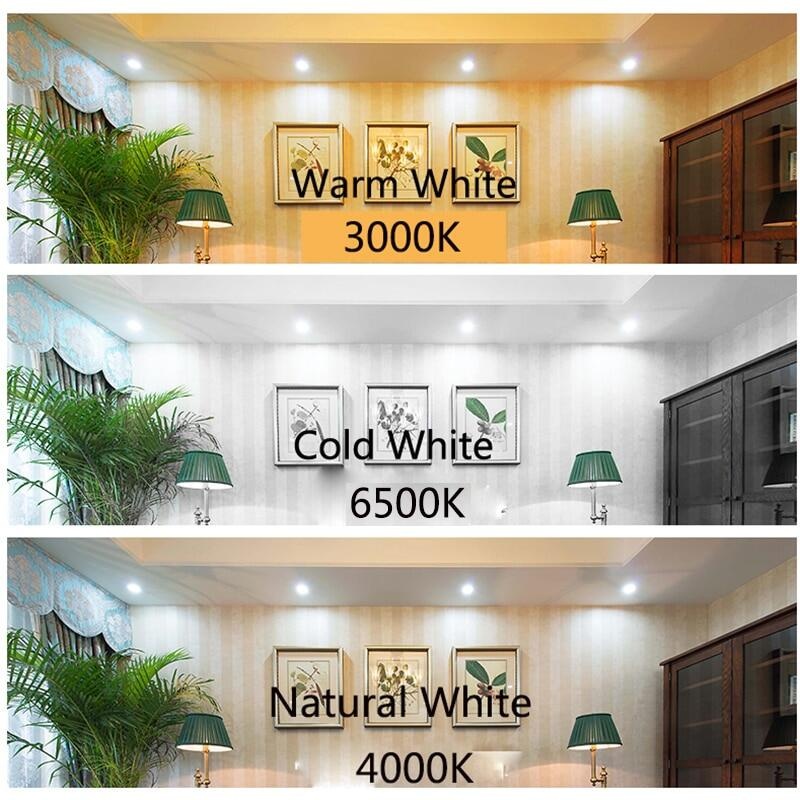 (🔥arrived in 3 days🔥)Whole Set LED Track Light Fixture Rail COB Spotlight | 3 COB + 1 M Rail | Spot Light Track Lamp