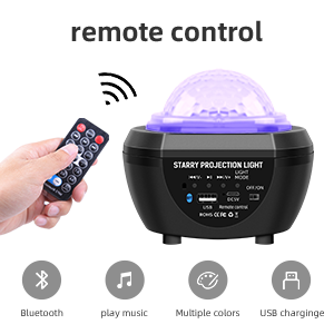 Canmeijia Galaxy Projector Starry Night Light