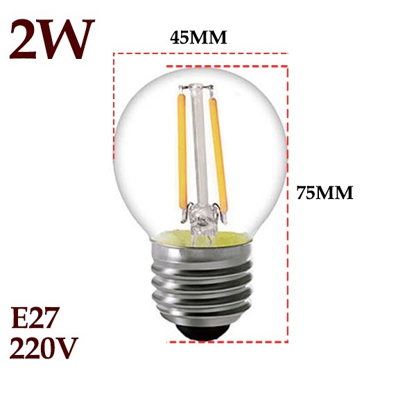 Canmeijia E27 LED Light Bulb, Retro, vintage,mentol, Energy saving