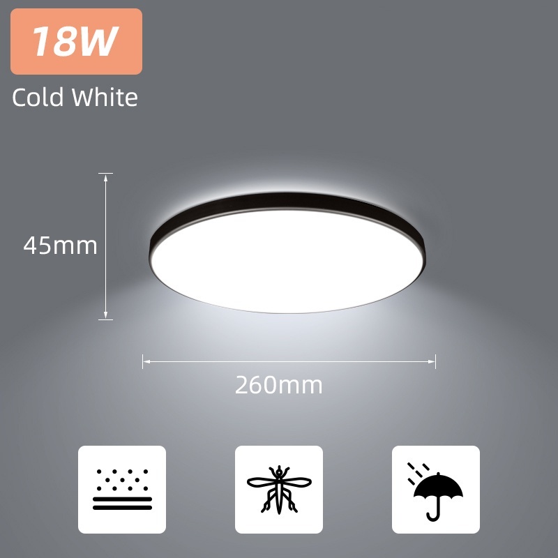 Canmeijia Led Ceiling Lights Hight brightness Emitting color 220V 15W/20W/30W/50W Ceiling