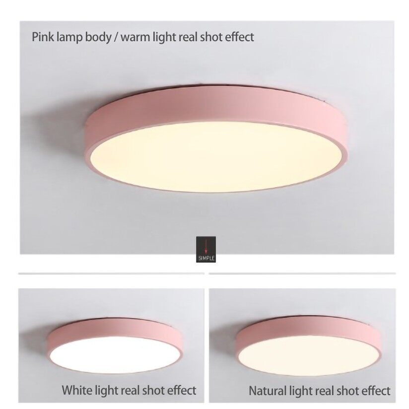 CANMEIJIA Ceiling Light, Macaron, 220V, living