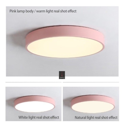 CANMEIJIA Ceiling Light, Macaron, 220V, living