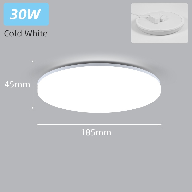 Canmeijia Super Bright Led Ceiling Light 15W 20W 30W 50W Surface Mount Ceiling Lamp 220V Lampu Siling Ruang Tamu Modern Home Lamp