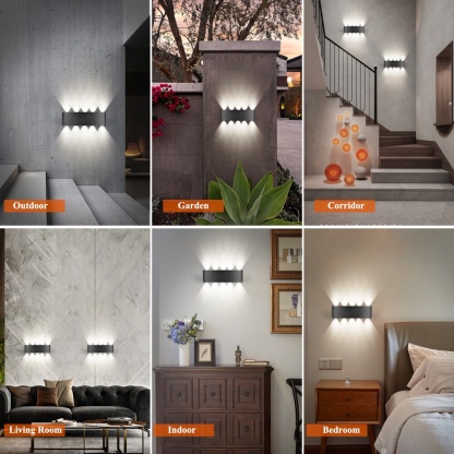 Led Wall Lamp Indoor Outdoor 4W/6W/8W Not Waterproof Lighting For Home Modern Wall Decor Sconces A85-265V Wall Lights