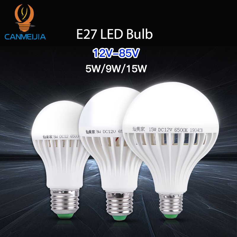 Canmeijia E27 Led Light Bulb, energy saving, high brightness, no flicker