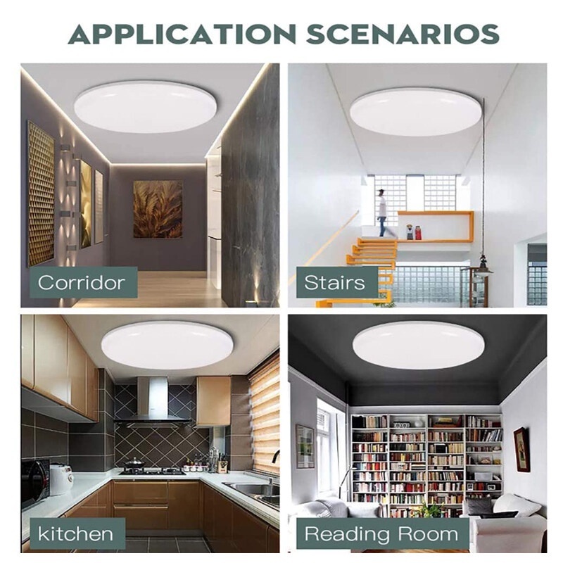 CANMEIJIA Modern Led Ceiling Lights Ultrathin creative,broader emitting