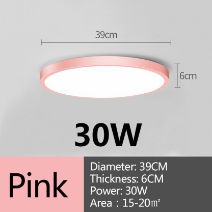 Canmeijia Macaron Ceiling Light, Colorful, 