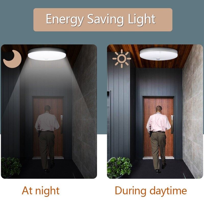 CANMEIJIA Ceiling Light, Motion Sensor, Smart PIR