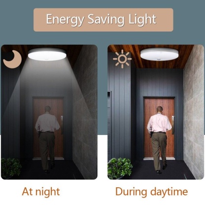 CANMEIJIA Ceiling Light, Motion Sensor, Smart PIR