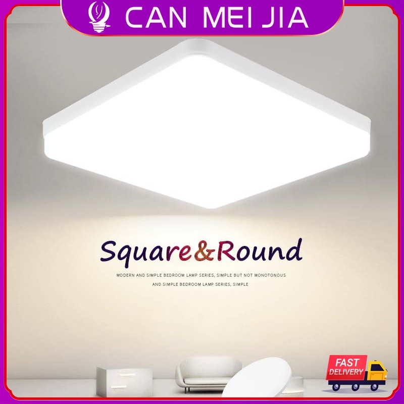 Modern Led Ceiling lamp 20W 30W 50W Square Panel Light 220V Ceiling Lights for Bedroom Kitchen Living Room Indoor Home
