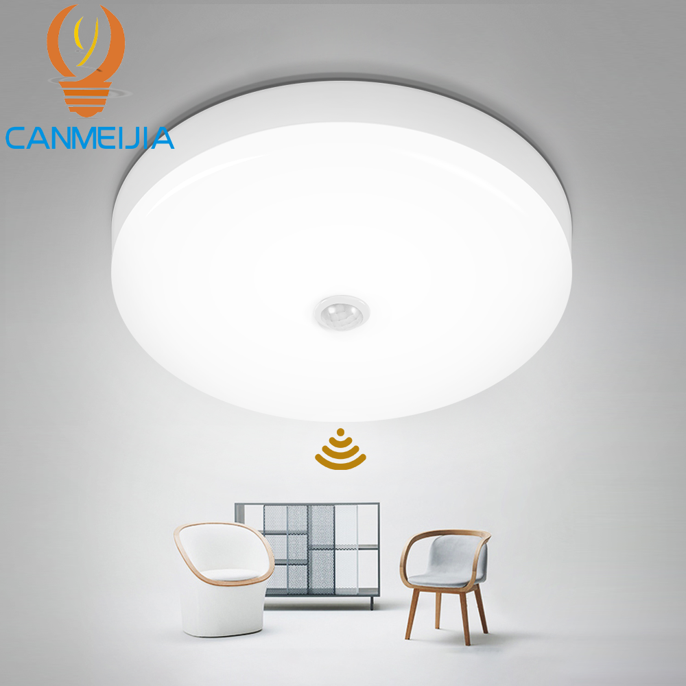 CANMEIJIA Ceiling Light, Motion Sensor, Smart PIR