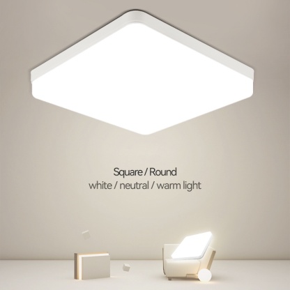 Modern Led Ceiling lamp 20W 30W 50W Square Panel Light 220V Ceiling Lights for Bedroom Kitchen Living Room Indoor Home