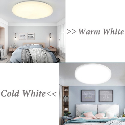 Canmeijia Super Bright Led Ceiling Light 15W 20W 30W 50W Surface Mount Ceiling Lamp 220V Lampu Siling Ruang Tamu Modern Home Lamp