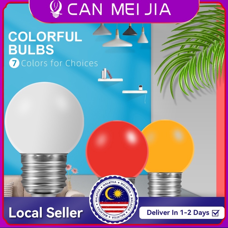Canmeijia 6 Color Light Bulbs, Lively, Dynamic