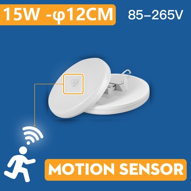 CANMEIJIA Ceiling Light, Motion Sensor, Smart PIR