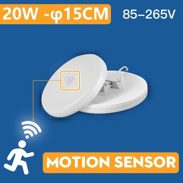 CANMEIJIA Ceiling Light, Motion Sensor, Smart PIR