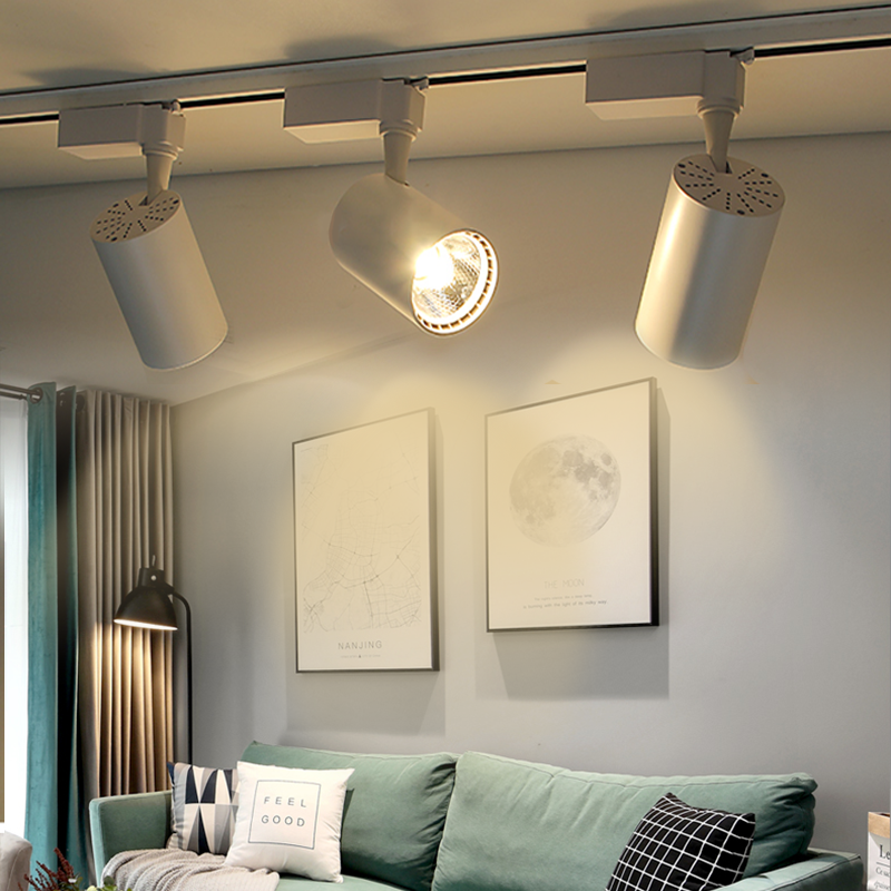 CANMEIJIA Track Light Fixture Rail COB | 3 COB + 1 M Rail |