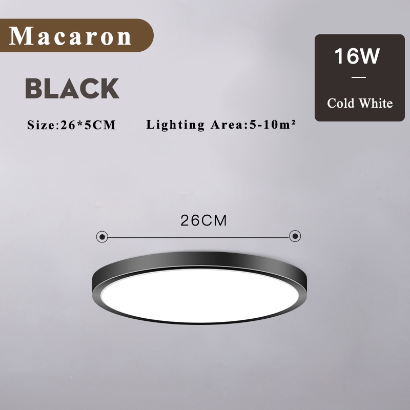 CANMEIJIA Ceiling Light, Macaron, 220V, living