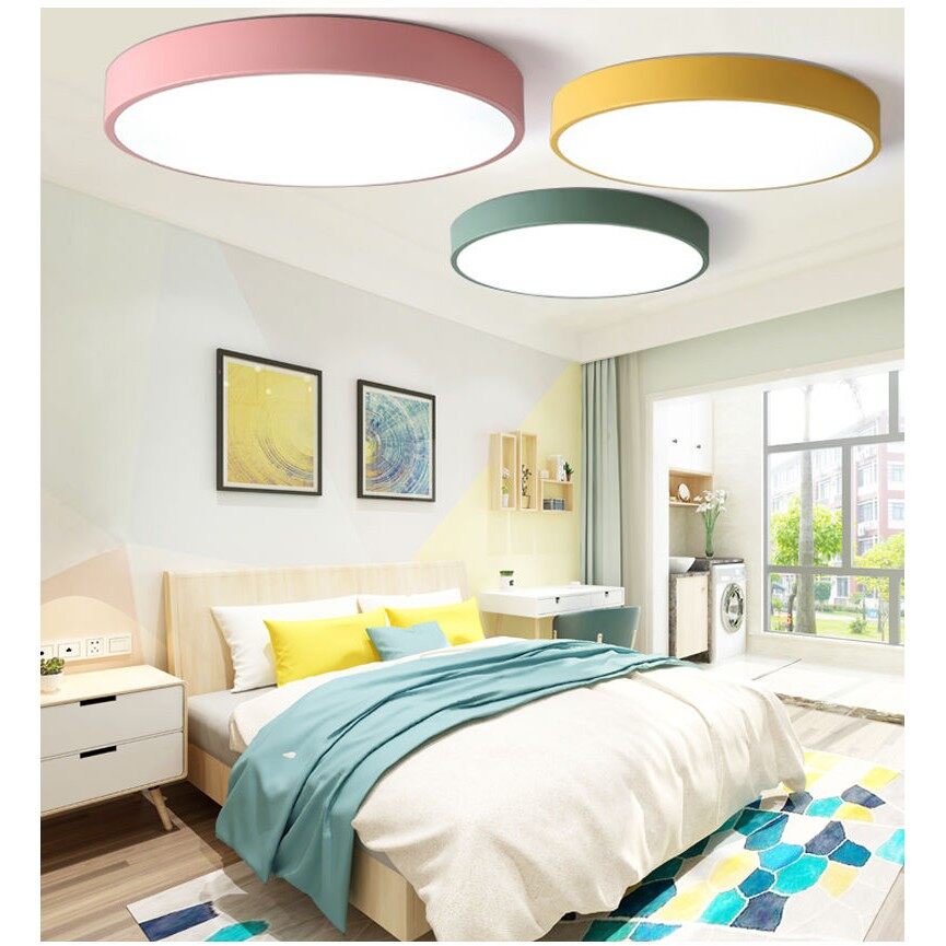 CANMEIJIA Ceiling Light, Macaron, 220V, living