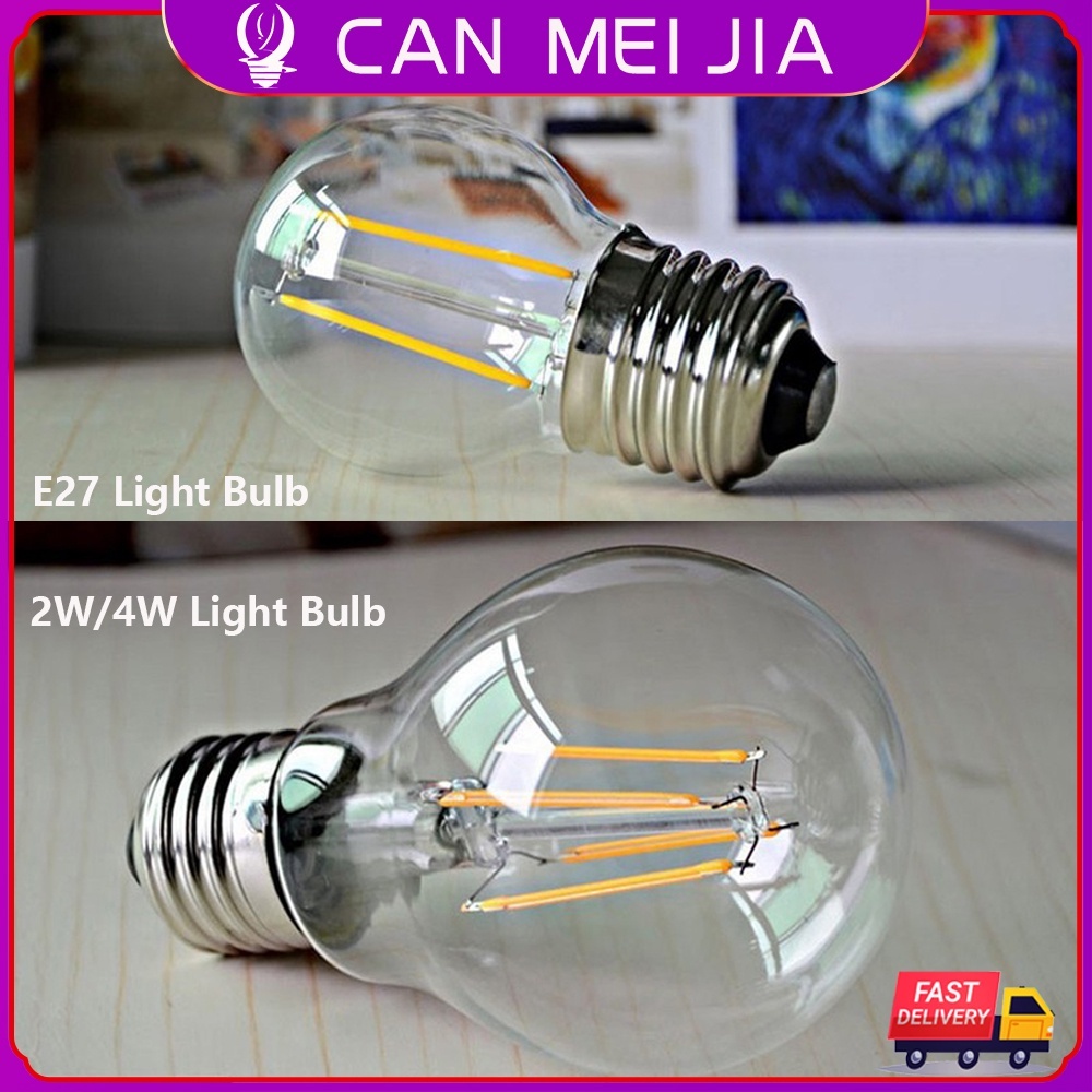 Canmeijia E27 LED Light Bulb, Retro, vintage,mentol, Energy saving