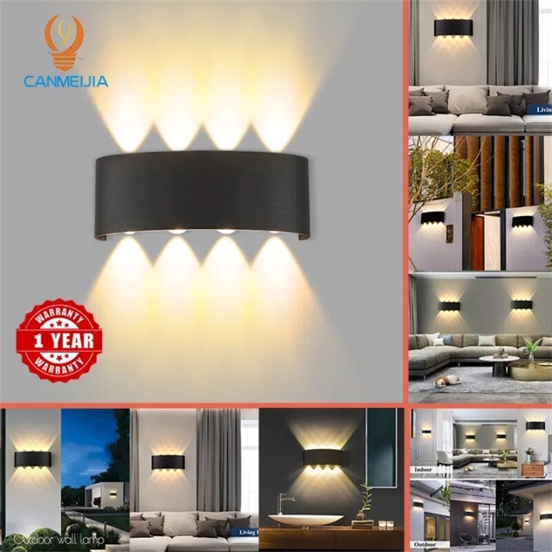 Led Wall Lamp Indoor Outdoor 4W/6W/8W Not Waterproof Lighting For Home Modern Wall Decor Sconces A85-265V Wall Lights