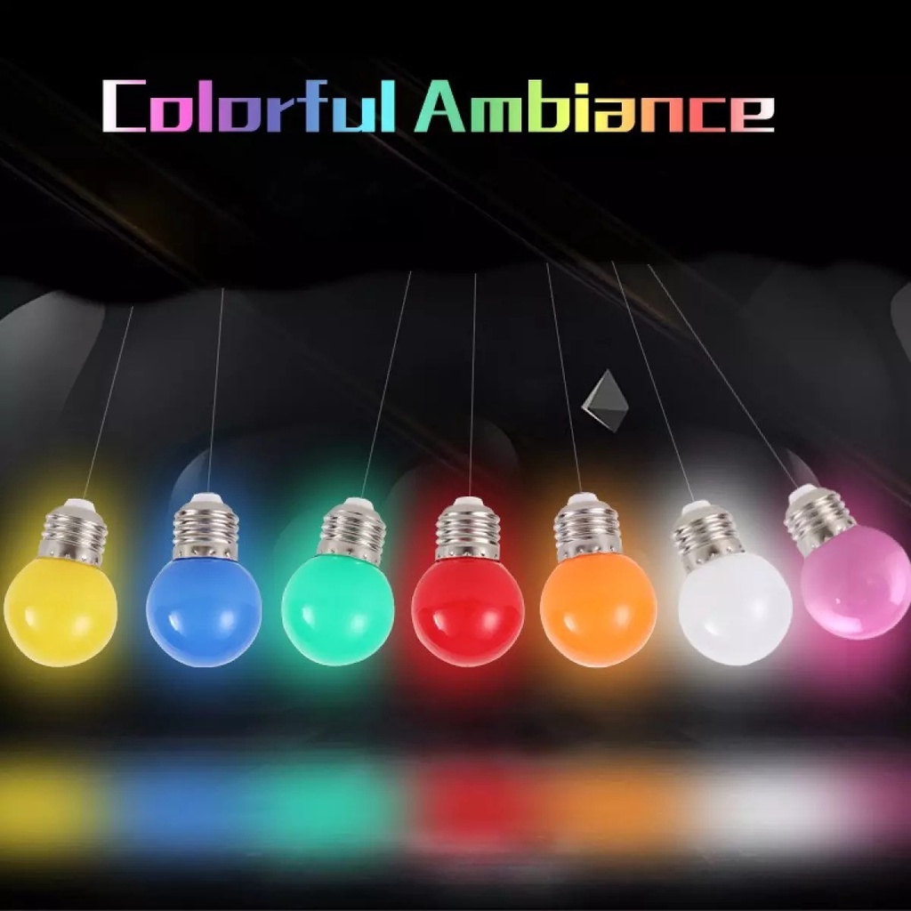 Canmeijia 6 Color Light Bulbs, Lively, Dynamic