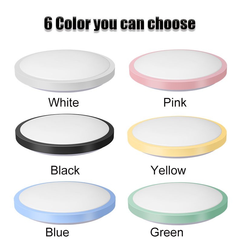 Canmeijia Macaron Ceiling Light, Colorful,