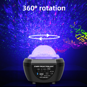 Canmeijia Galaxy Projector Starry Night Light 