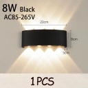 Black 8W 1PC