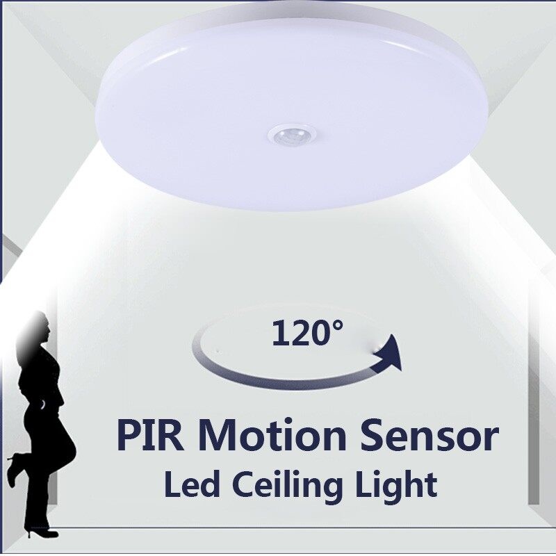 CANMEIJIA Ceiling Light, Motion Sensor, Smart PIR