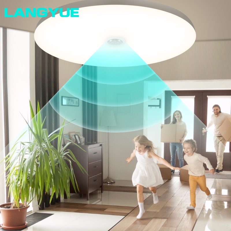 CANMEIJIA Ceiling Light, Motion Sensor, Smart PIR