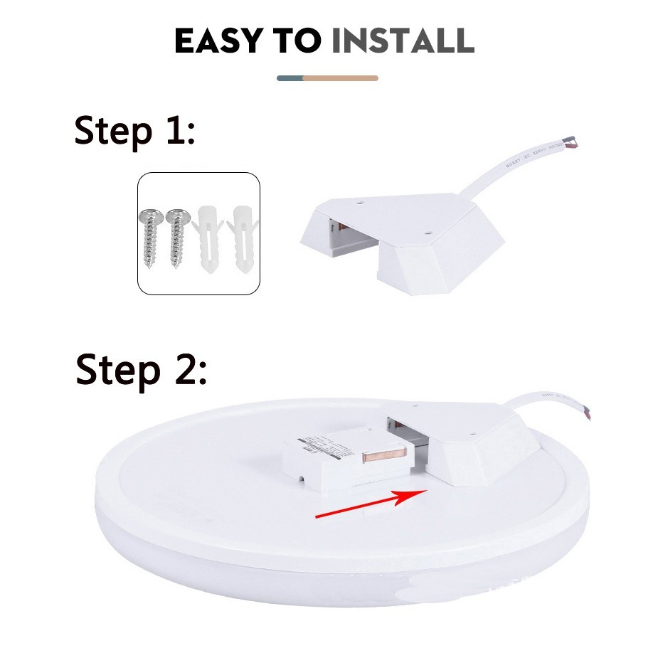 Canmeijia Led Ceiling Lights Hight brightness Emitting color 220V 15W/20W/30W/50W Ceiling